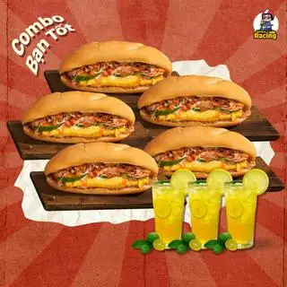 Hình ảnh Combo giảm giá bánh + nước ( bấm để xem )