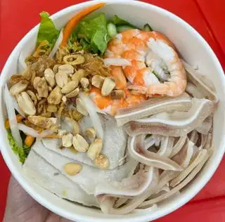 Bún Mắm Nêm Tôm - Tai Heo  - 50.000 ₫ tại Gỏi Cuốn, Hột Vịt Lộn & Bún Mắm Nêm Loan - Huỳnh Tấn Phát