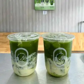 Rau Má  Sữa Dừa  - 27.000 ₫ tại Má Mix & Dừa Mix An - Nguyễn Văn Dung