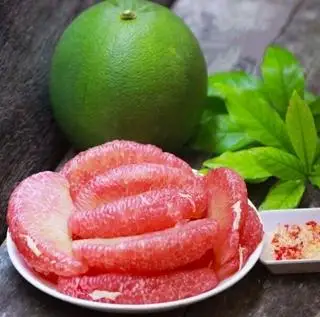 Hình ảnh Bưởi Da Xanh Ruột Hồng