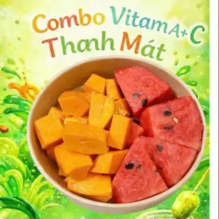 Combo thanh mát - 36.000 ₫ tại Trái Cây Cắt Sẵn Nhà Xoài - Trần Phú