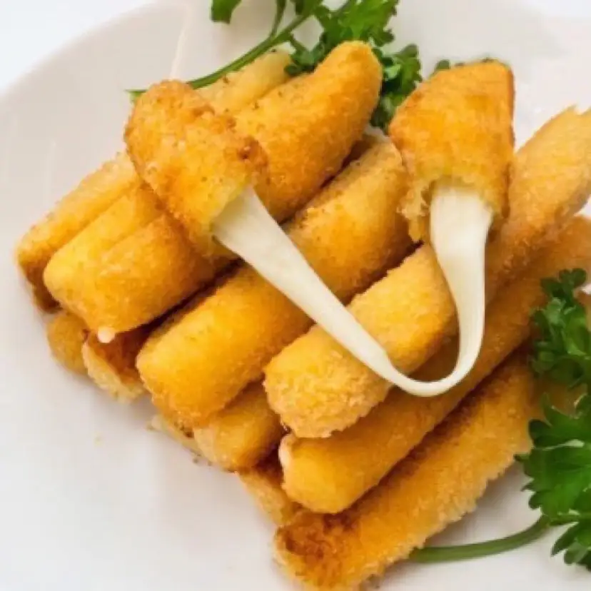 Hình ảnh 5 phomai que + 3 bánh gà 