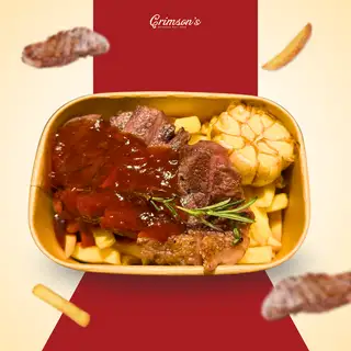 Grilled Beefsteak - 210.000 ₫ tại CRIMSONS - Delicious Fast Food - Điện Biên Phủ