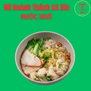 Mì hoành thánh xá xíu - nước/khô - 9.000 ₫ tại Mì Vịt Tiềm - Thiên Ký - Đường Số 7