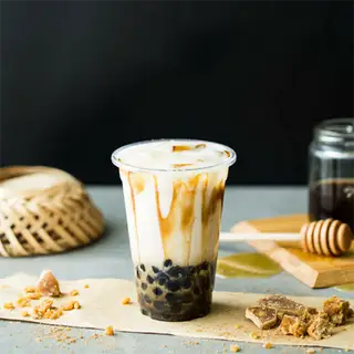 SỮA TƯƠI TRÂN CHÂU ĐƯỜNG ĐEN SIÊU TO - 45.000 ₫ tại Tiệm Trà Trái Cây Tươi Doni - Phan Anh 