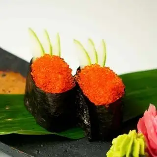 Rong Biển Trứng Cá Chuồn-Flying Fish Roe Gunkan - 39.000 ₫ tại Sakura Sushi - Omakase & Set Platter - Võ Văn Vân