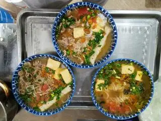 Hình ảnh bún riêu giò 