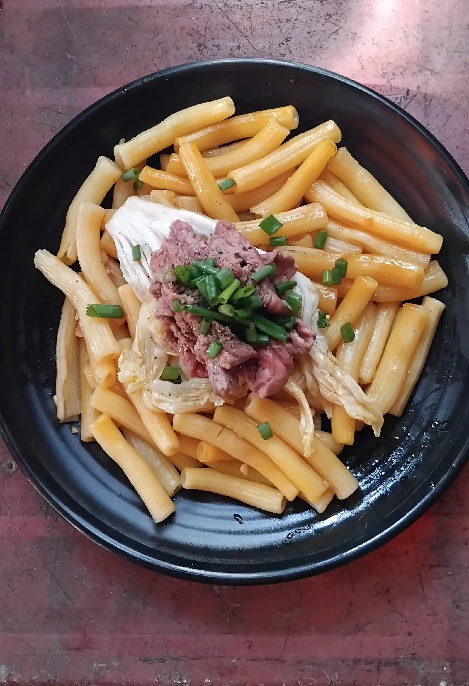 Hình ảnh Nui xào bò