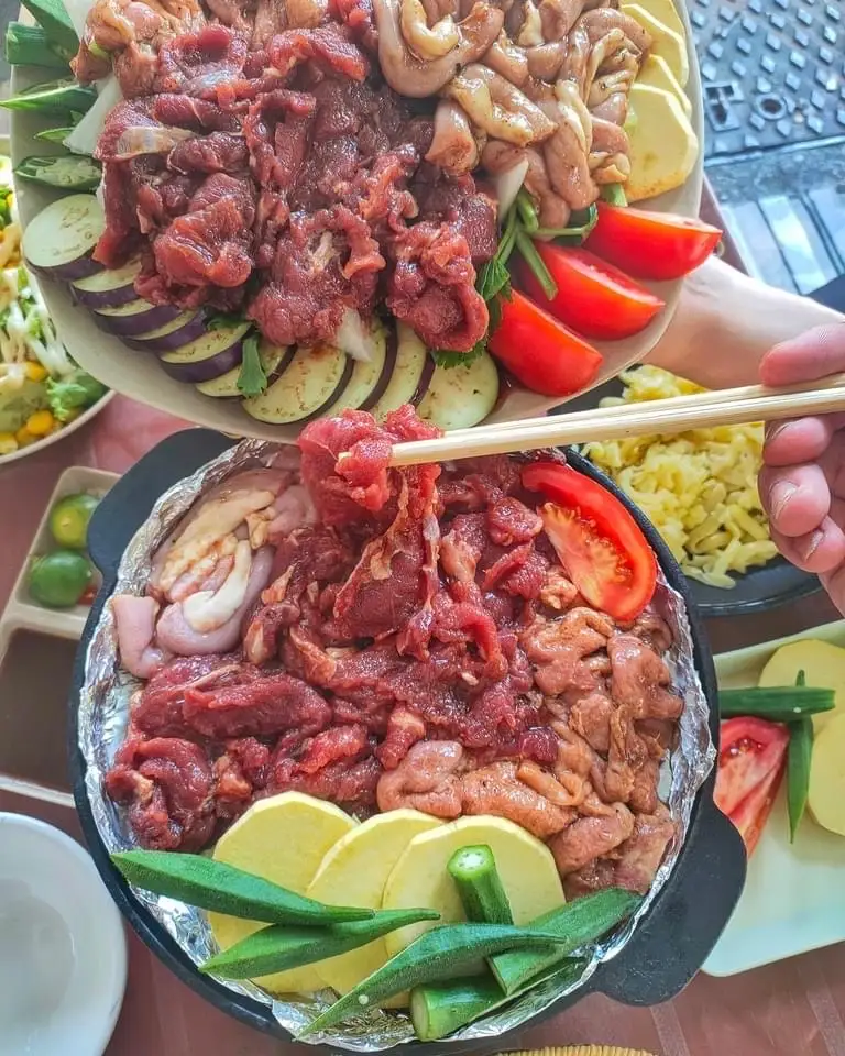 Hình ảnh Gọi Lẻ Bò 250g + Sốt Me, Rau Xalach