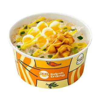 Hình ảnh Bánh Tráng Bơ Tóp Mỡ Mỡ Hành Trứng Cút Lòng Đào