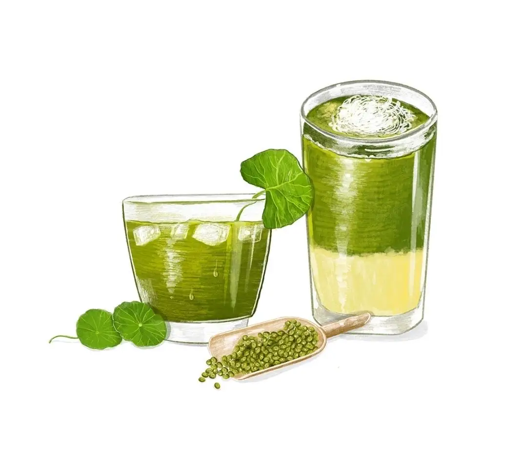 Rau má đậu - 25.000 ₫ tại Sinh Tố & Nước Ép Lak Juice - Nguyễn Đình Chính