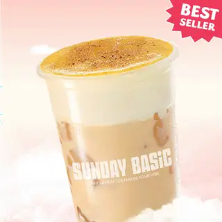 Trà Sữa Kem Trứng Khè - 33.000 ₫ tại Trà Sữa Sunday Basic - Thích Quảng Đức