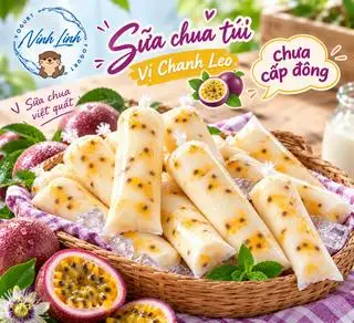 Hình ảnh 10 Sữa chua túi Chanh Leo ( Chưa cấp đông )