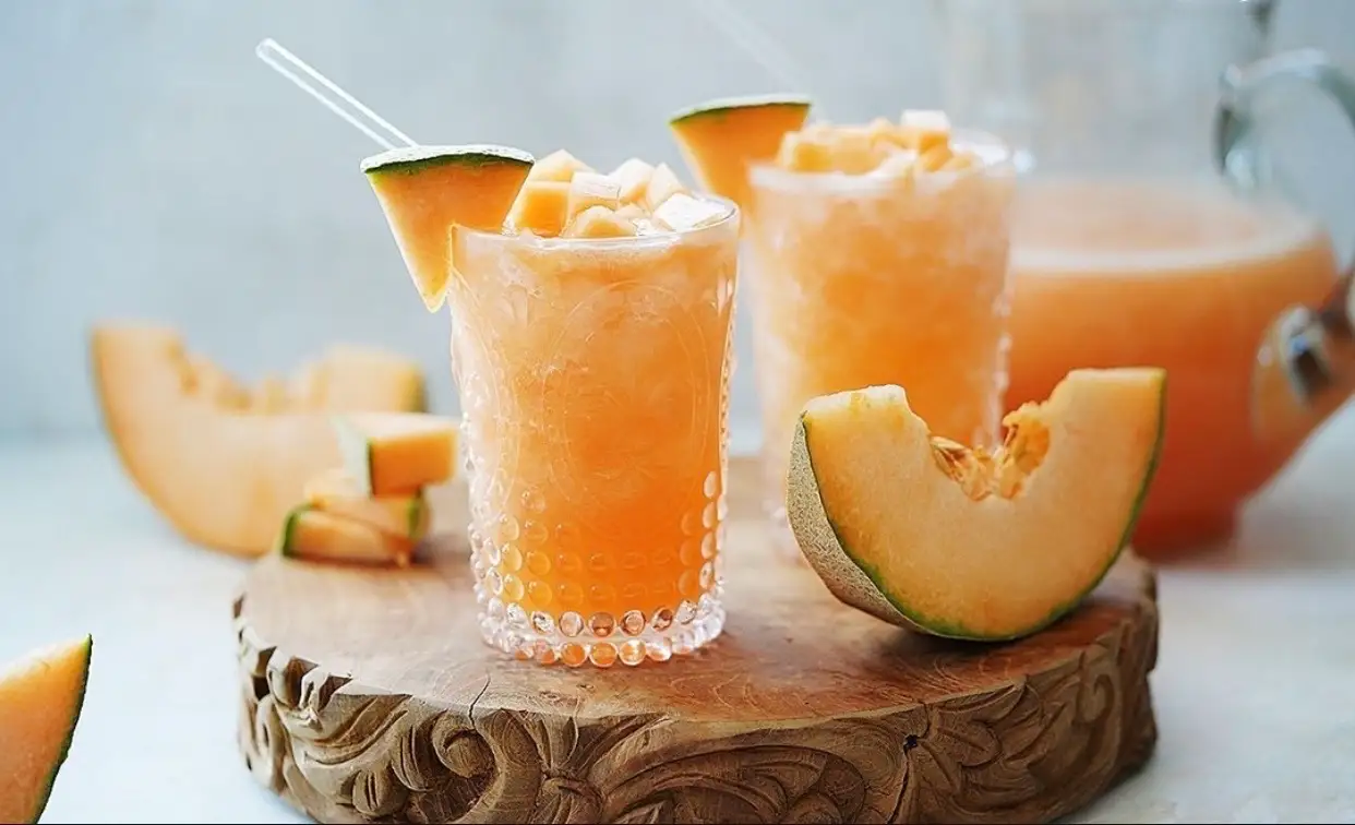 Hình ảnh Nước Ép Dưa Lưới Hương Vị Đặc Trưng