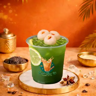 Trà Vải Thái Xanh  - 45.000 ₫ tại Thai Cha Ki - Trà Sữa Thái & Ăn Vặt - Huỳnh Tấn Phát