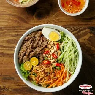 Hình ảnh Bún trộn nam bộ truyền thống