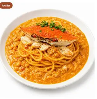 Hình ảnh Mỳ sốt cua biển - crab sauce pasta
