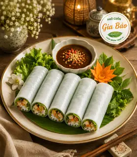Hình ảnh phở cuốn  5 cái