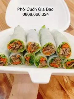 Hình ảnh Phở cuốn bò xào 6 cái