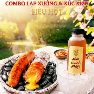 Hình ảnh Combo 1 lạp xưởng - 1 xúc xích - 1 sâm bất kỳ