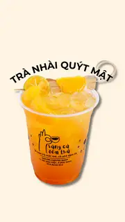 Hình ảnh Trà nhài quýt mật