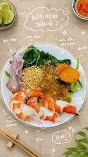 Hình ảnh Bún trộn hải sản