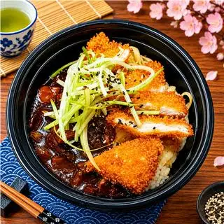 Hình ảnh Mì Tương Đen Gà Katsu