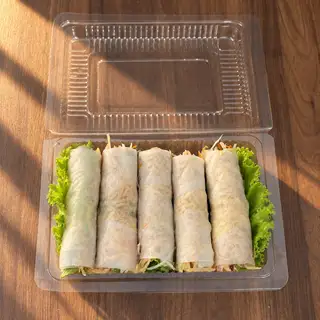 Hình ảnh Set 5 cuốn nem thịt - 1 trà chanh