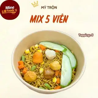 Hình ảnh Mỳ Indomie Mix 5 viên chiên