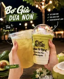 Hình ảnh Bơ già dừa non - 500ml