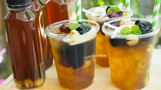 Hình ảnh Nước sâm full topping 1 lít