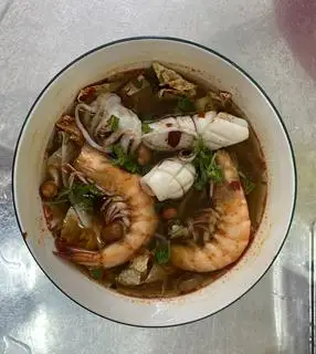 Hình ảnh Bún tôm+mực