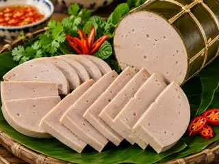 Chả lụa - 16.000 ₫ tại Bánh Cuốn Gia Truyền 3+-Phạm Văn Hai