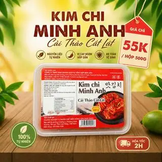 Hình ảnh Kim Chi Cải Thảo Cắt Lát 500g
