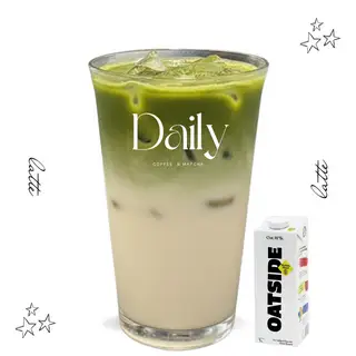 Matcha OAT Milk - 44.000 ₫ tại DAILY - Trà Trái Cây, Trà Sữa & Cà Phê - Điện Biên Phủ