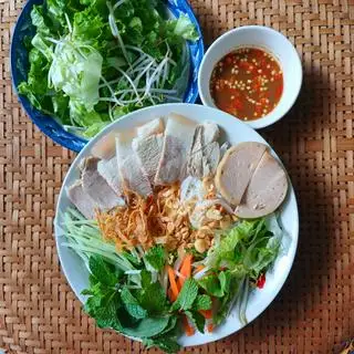 Hình ảnh Bún mắm nêm thịt luộc - chả lụa