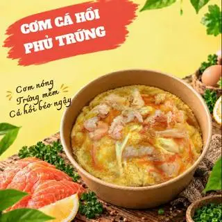 Hình ảnh Cơm Cá Hồi Teriyaki