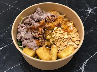Hình ảnh Miến cua trộn đầy đủ ( full topping ) 