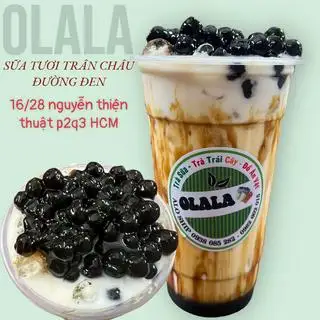 sữa tươi trân châu đường đen size M - 33.000 ₫ tại Trà Sữa Nhà Làm Olala - Nguyễn Thiện Thuật
