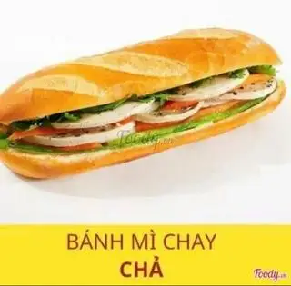 Bánh mì chay Chả  - 27.000 ₫ tại Bánh Mì Chay Khôi - Trường Sa