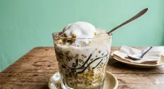 chè đậu xanh phổ tai - 30.000 ₫ tại Chè Tuk Tuk - Vườn Lài