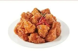 5 레드핫 치킨 반마리 / Gà Cay Nồng 1/2 con - 216.000 ₫ tại James Chicken - Trần Xuân Soạn