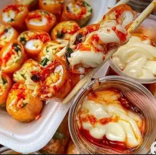 Bánh Tráng Cuốn Sốt Me Bơ - 42.000 ₫ tại Bánh Tráng Trộn - Tré Trộn Mlem - Lô Tư