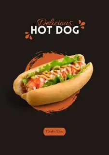 Hot dog xúc xích - 35.000 ₫ tại Kebab - Tacos Sunrise - Quang Trung