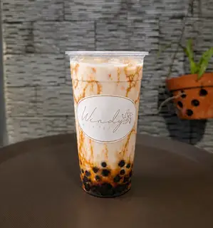 Hình ảnh Sữa Tươi Trân Châu Đường Đen