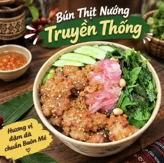 Hình ảnh Bún thịt nướng truyền thống