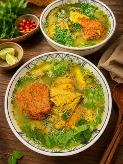 Hình ảnh Canh cá rô đồng đầy đủ