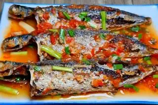 Hình ảnh Cá Nục sốt cà