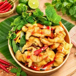 Hình ảnh *Chân gà rút xương sốt Thái - chua cay