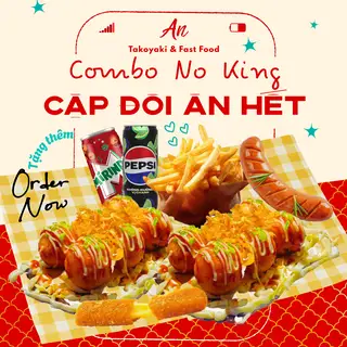 Hình ảnh MUA 2 TẶNG 1 - 5 viên Takoyaki + Xúc xích Mexico và 5 viên Takoyaki + Phô Mai Que tặng Khoai tây chiên vừa